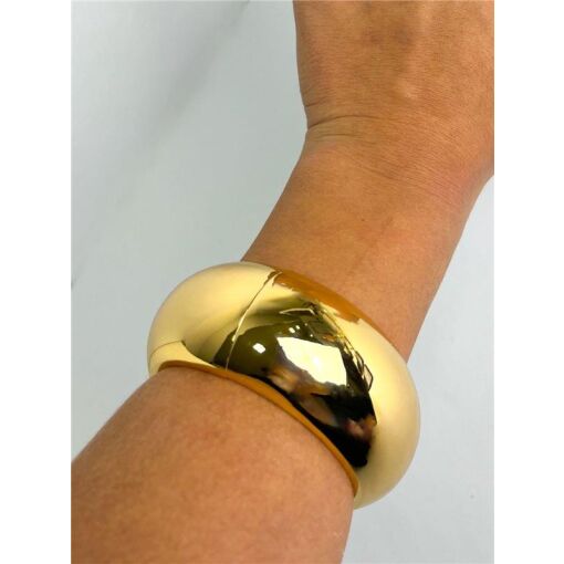 BRACELETE LISO OVAL GROSSO | SEM GARANTIA