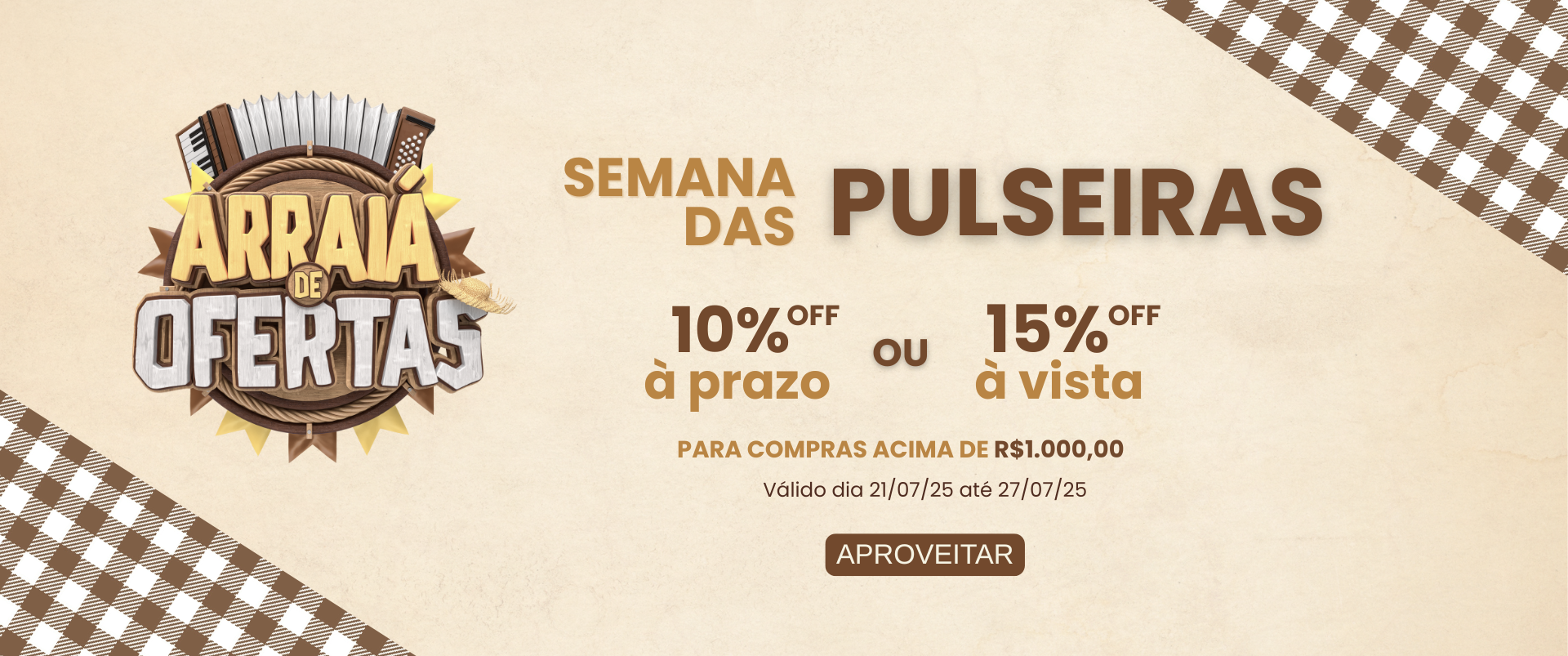 PULSEIRAS COM DESCONTO