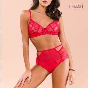 Calcinha hot pant em renda - Coleção Sônia
