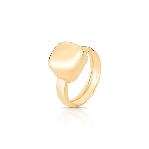 ANEL - BANHADO OURO - METAL DOURADO