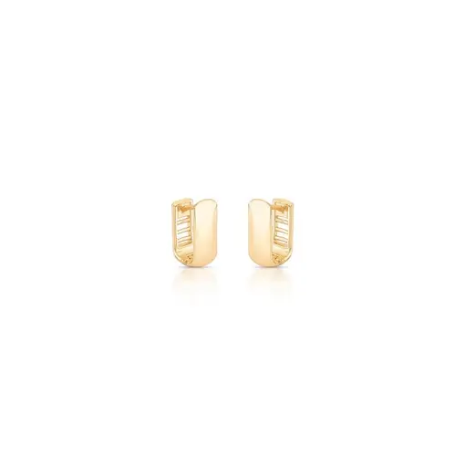 BRINCO CLIC BANHADO OURO 18K - METAL DOURADO