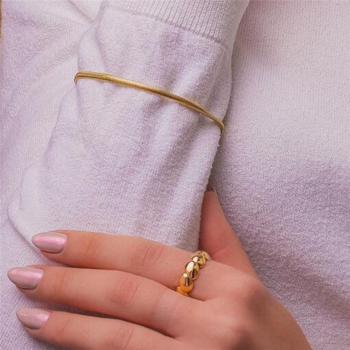 PULSEIRA CORRENTE 17CM + 5 CM DE EXT. -  METAL