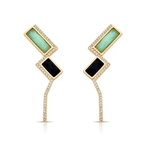 BRINCO - BANHADO OURO 18K -  COLORIDO