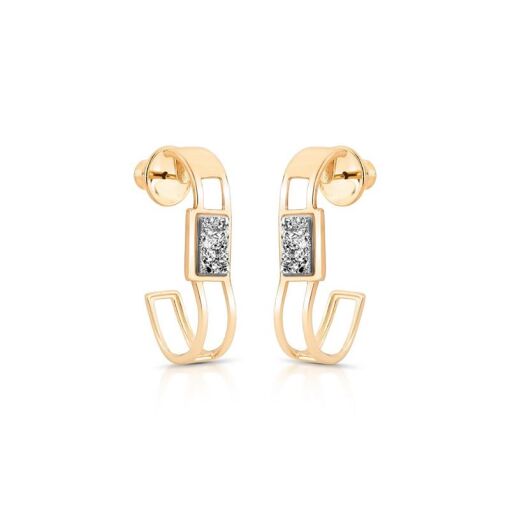 BRINCO BANHADO OURO 18K -  DRUSA PLATINA