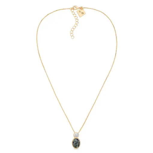 COLAR BANHADO OURO 18K -  DRUSA PLATINA