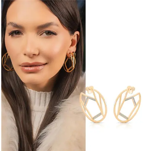 BRINCO BANHADO OURO 18K- METAL