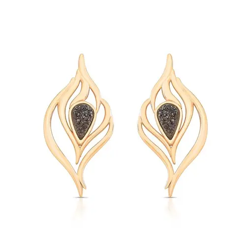 BRINCO BANHADO OURO 18K -  DRUSA PLATINA