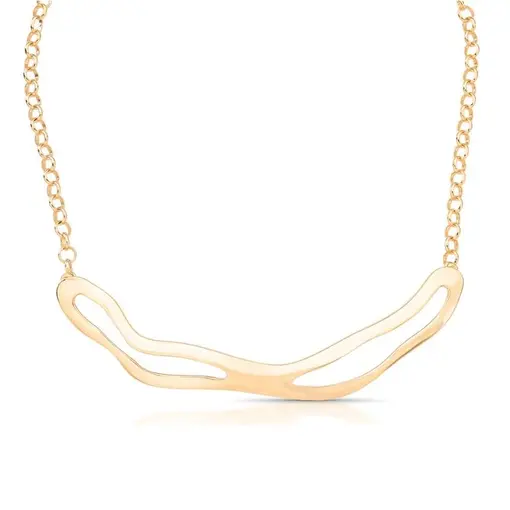 COLAR - BANHADO OURO - METAL