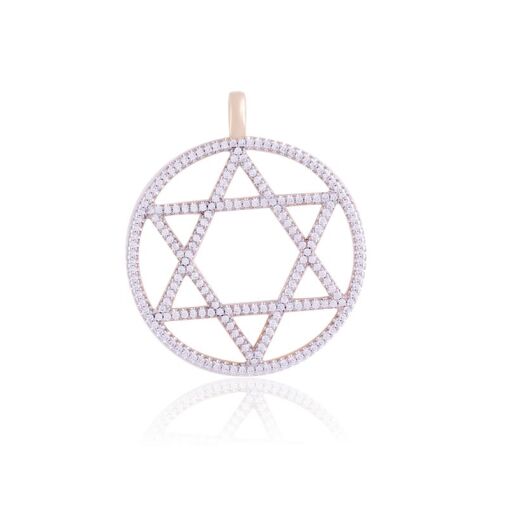 PINGENTE - BANHADO OURO - ZIRCÔNIA