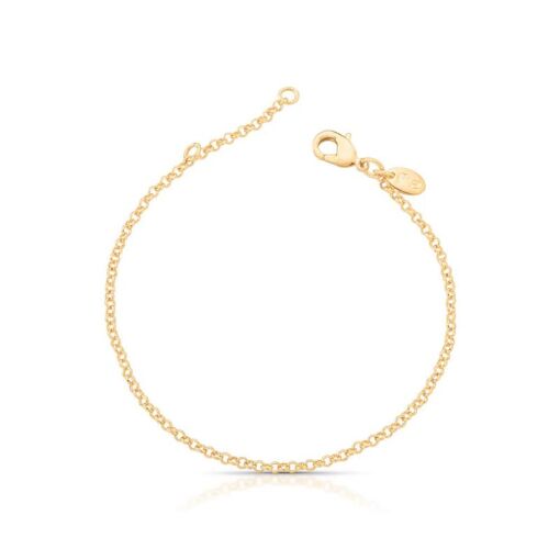  CORRENTE 17,5CM - MODELO ELO PORTUGUES - METAL