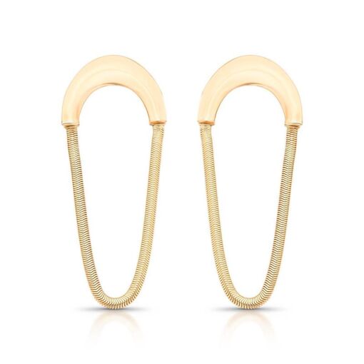 BRINCO BANHADO OURO 18K -   METAL DOURADO