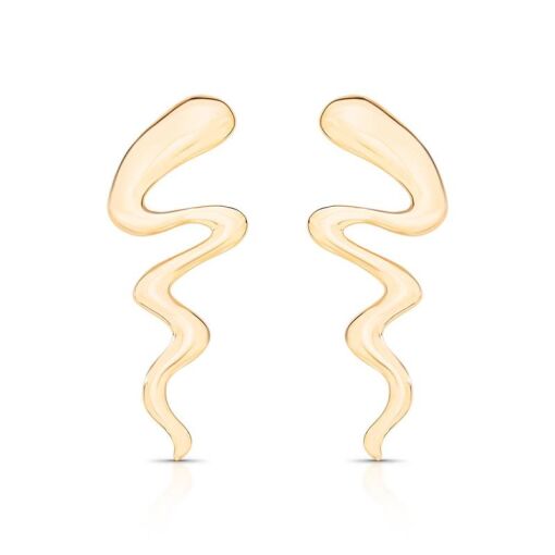 BRINCO BANHADO OURO 18K -  METAL DOURADO