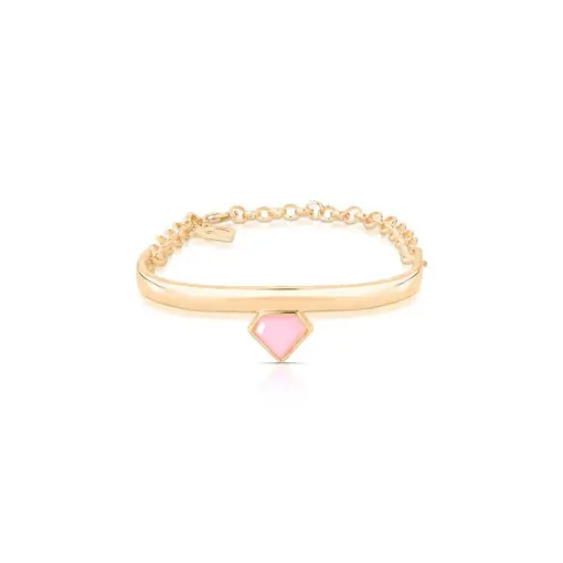 PULSEIRA BANHADO 18K -  ITS ROSA CLARO