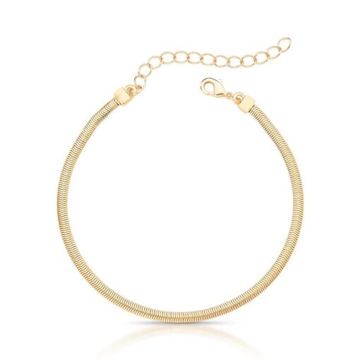 PULSEIRA CORRENTE 17CM + 5 CM DE EXT. -  METAL