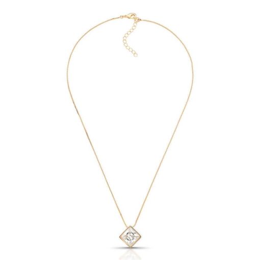 COLAR BANHADO OURO 18K - PEDRA ZIRCÔNIA