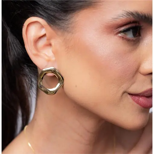 BRINCO METAL DOURADO