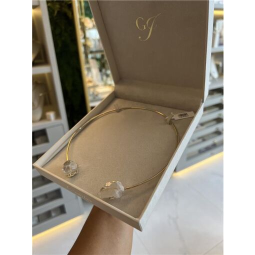 CL CHOKER 2 PEDRAS NATURAIS