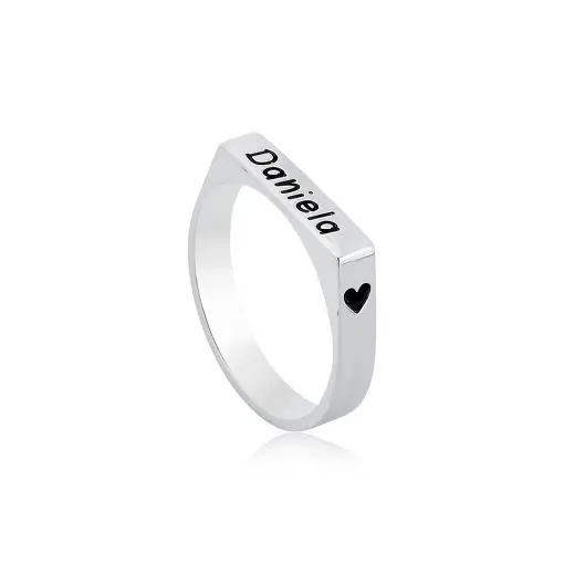 Anel Base Chata Personalizado