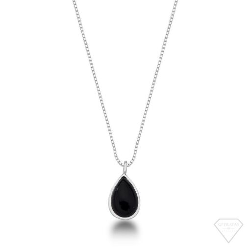 COLAR PEDRA ÔNIX (GOTA)