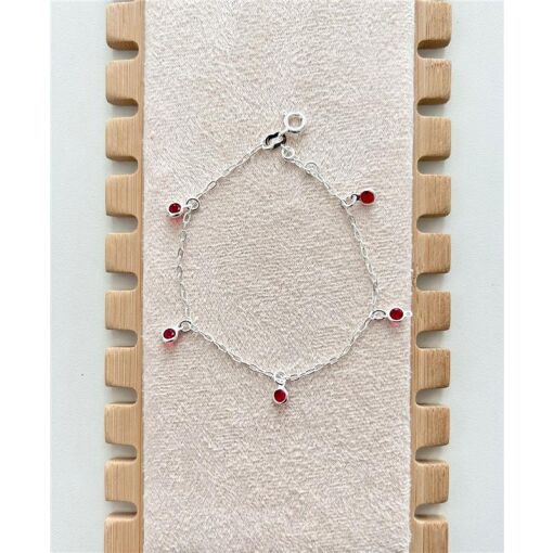 PULSEIRA ZIRCÔNIA VERMELHO