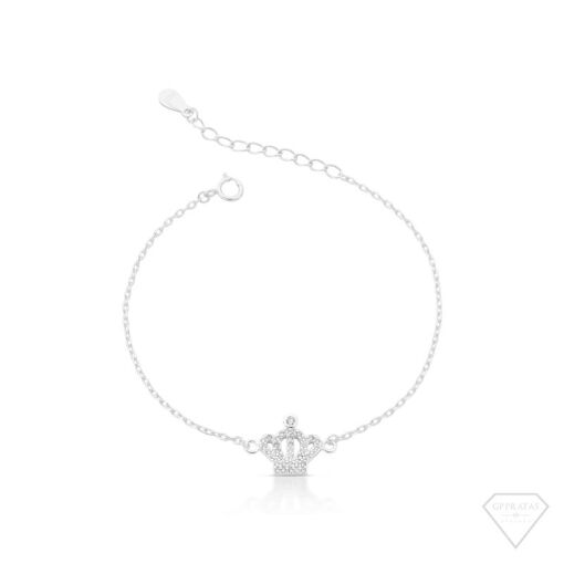 PULSEIRA FEMININA COROA CRAVEJADA
