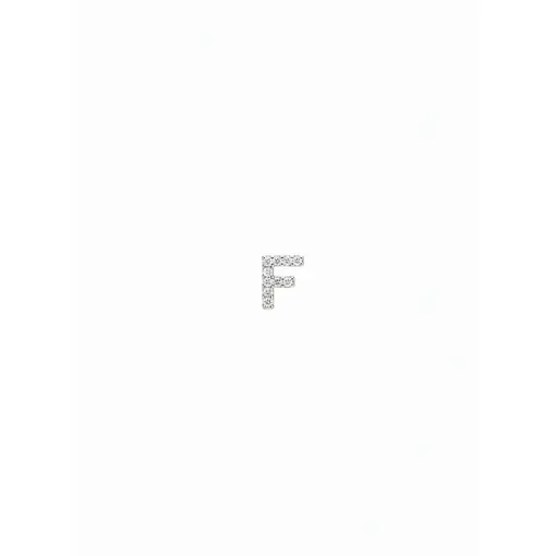 PINGENTE LETRA CRAVEJADO