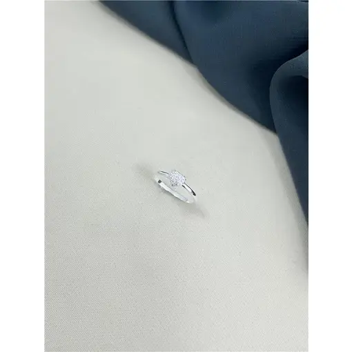 ANEL CORAÇÃO CRAVEJADO