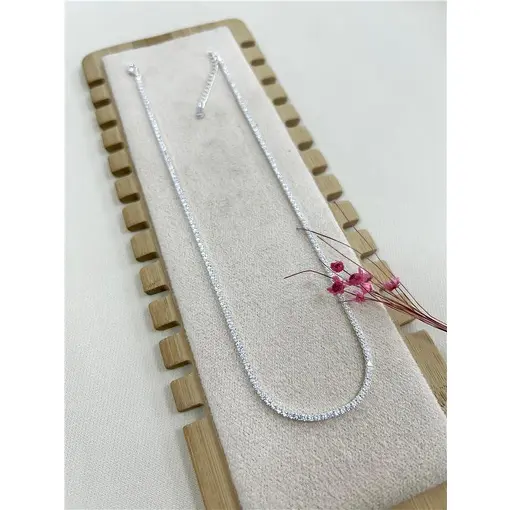 COLAR RIVIERA ZIRCÔNIA INCOLOR