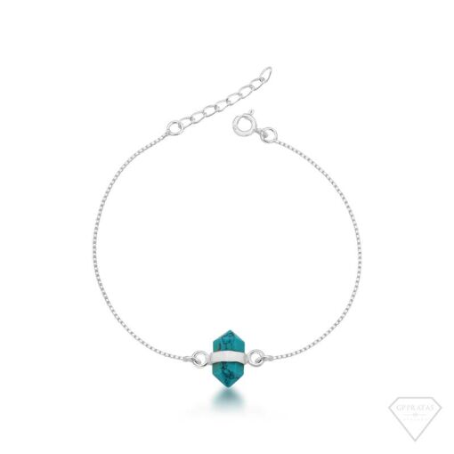 PULSEIRA PEDRA TURQUESA
