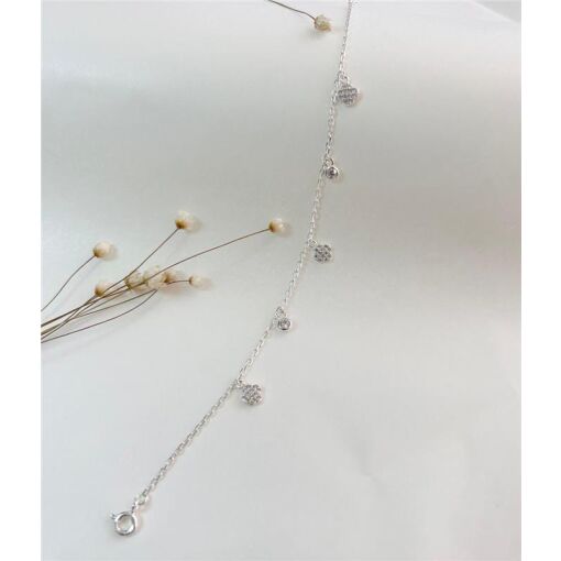 PULSEIRA TREVO COM ZIRÔNIA