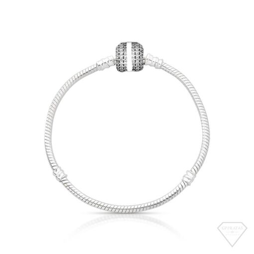 PULSEIRA FECHO TAMBOR CRAVEJADO 20CM