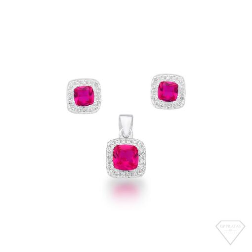 CONJUNTO QUADRADO ROSA