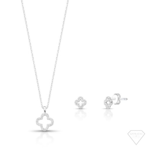 CONJUNTO TREVO CRAVEJADO