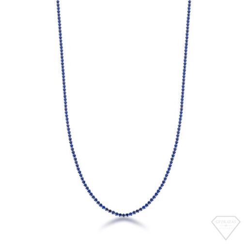COLAR RIVIERA ZIRCÔNIA AZUL