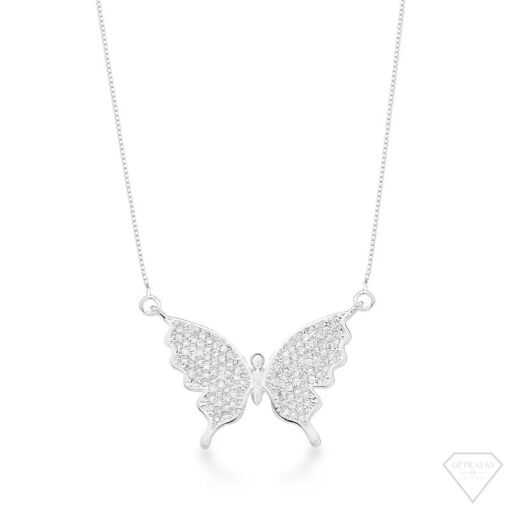 COLAR BORBOLETA CRAVEJADO