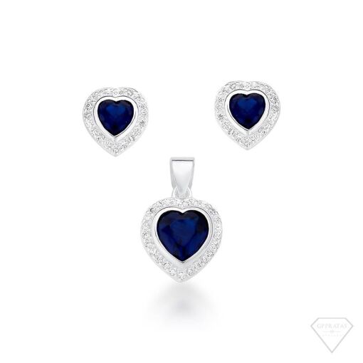 CONJUNTO CORAÇÃO AZUL