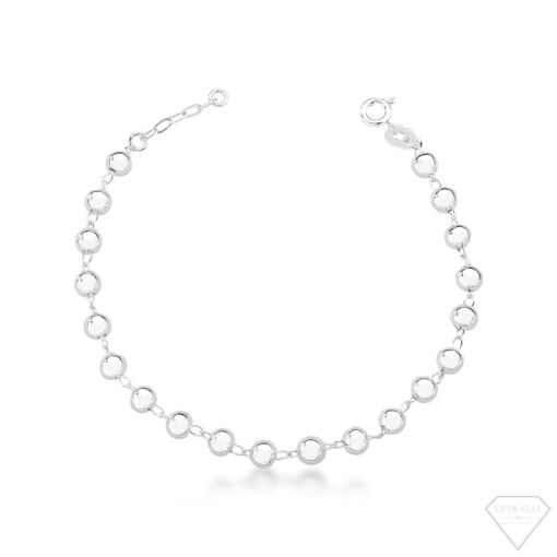 PULSEIRA BOLA DE PRATA