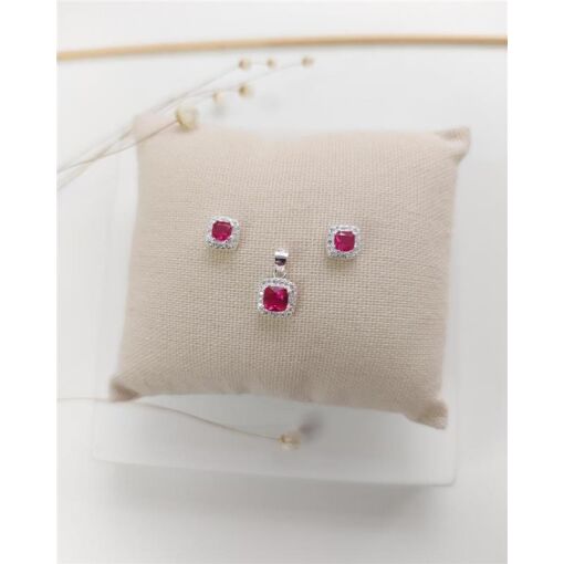 CONJUNTO QUADRADO ROSA