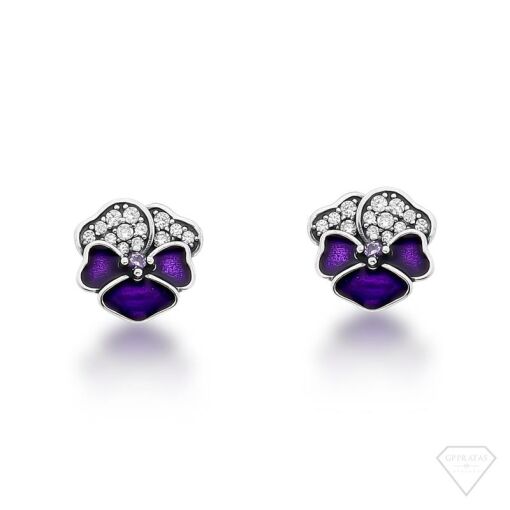 BRINCO FLOR VIOLETA