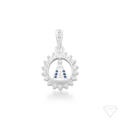 PINGENTE CRAVEJADO N. SRA. APARECIDA