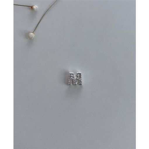 PINGENTE LETRA CRAVEJADO