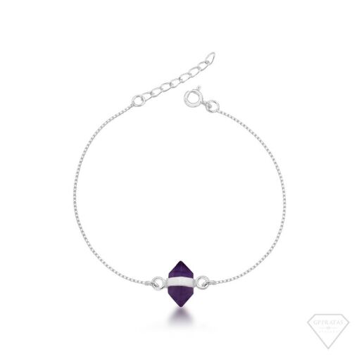 PULSEIRA PEDRA AMETISTA