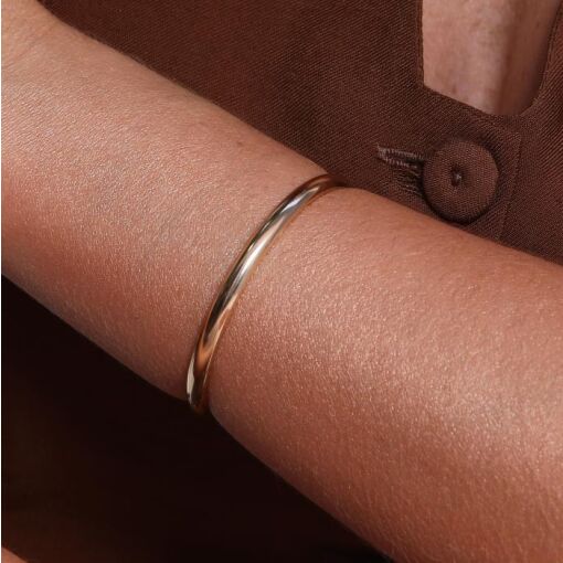 PULSEIRA BRACELETE LISO M - 5MM