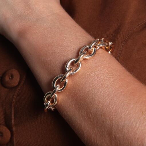 PULSEIRA ELOS LISOS - TAM: 19+3CM
