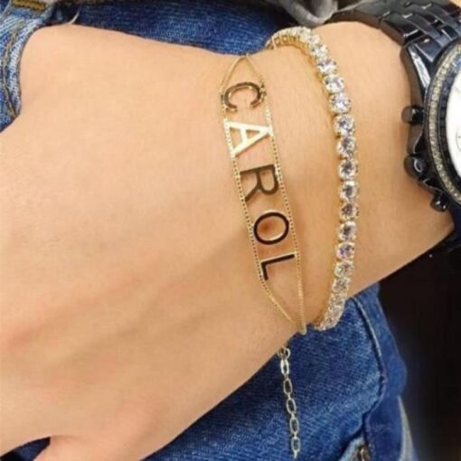 PULSEIRA PERSONALIZADA NOME LISO CHAPINHA