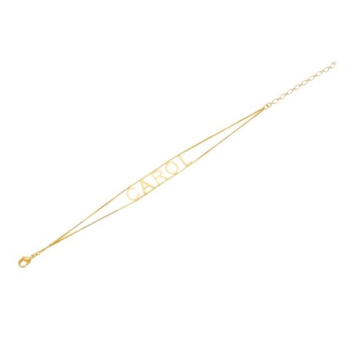 PULSEIRA PERSONALIZADA NOME LISO CHAPINHA