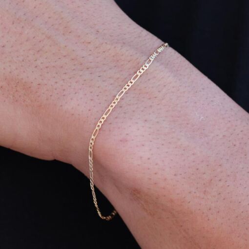 PULSEIRA LINHA MASCULINA ELOS 3 EM 1 - 2MM/21CM