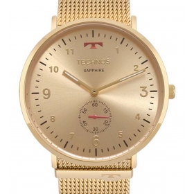 RELÓGIO TECHNOS DOURADO MASCULINO