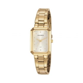 Relógio mondaine feminino dourado