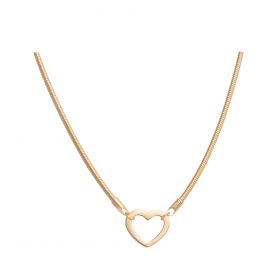 CHOCKER FOLHEADA CORAÇÃO VAZADO - LOVE TREND